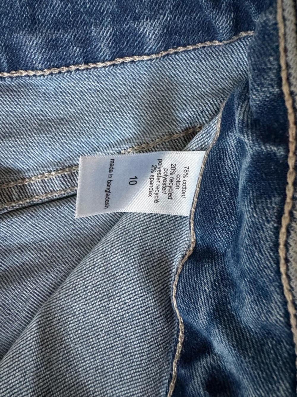 Maurice’s Sailor Denim Mini Shorts with Button Waist size 10 - Picture 7 of 7